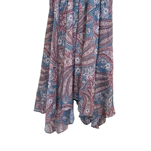 Bishop + Young Sienna Smocked Midi Dress Kashmir Small NWT - Picture 6 of 10